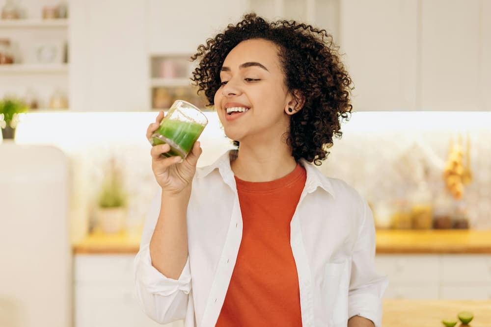 Healthy green juices for gut detox
