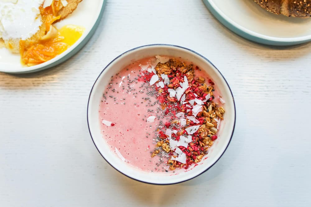 Chia seed fibers for gut health
